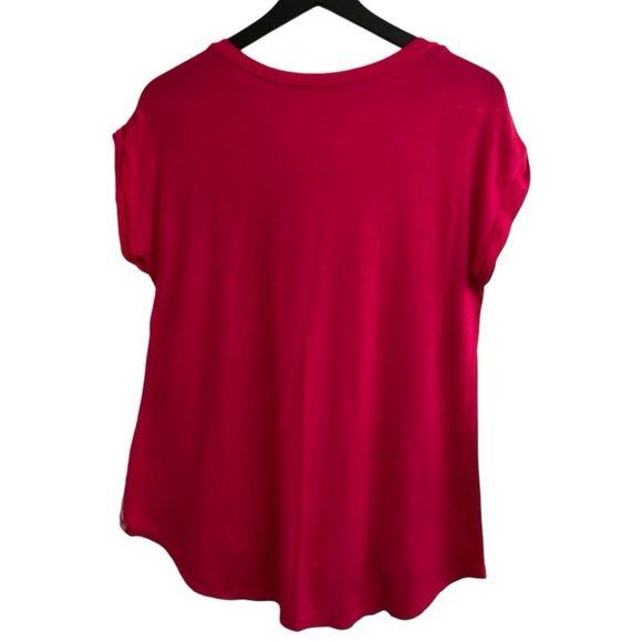 Belah & Codey women’s pink floral top,Size medium. - Picture 2 of 8